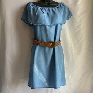 Old Navy Wide Ruffle Neck Dress Size Small